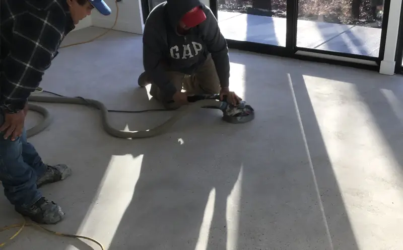 Floor finishing